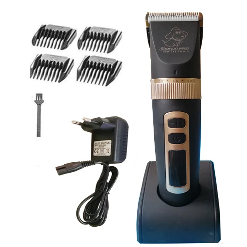 Baorun P2 Electric Hair Clipper for Dogs Cat Professional LCD Screen Pet Trimmer Clippers Rechargeable Electric Trimmer