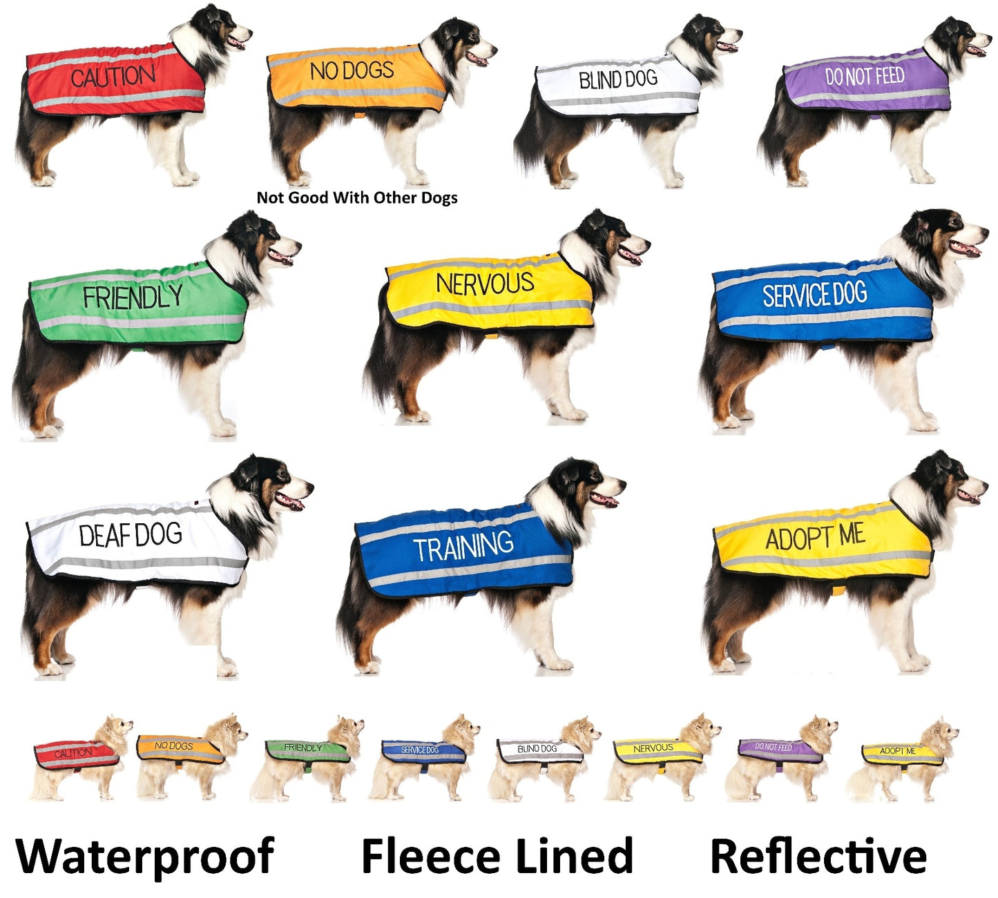 Relax Walk NERVOUS Dog Lead Safety Prevention Also Matching Yellow Collar