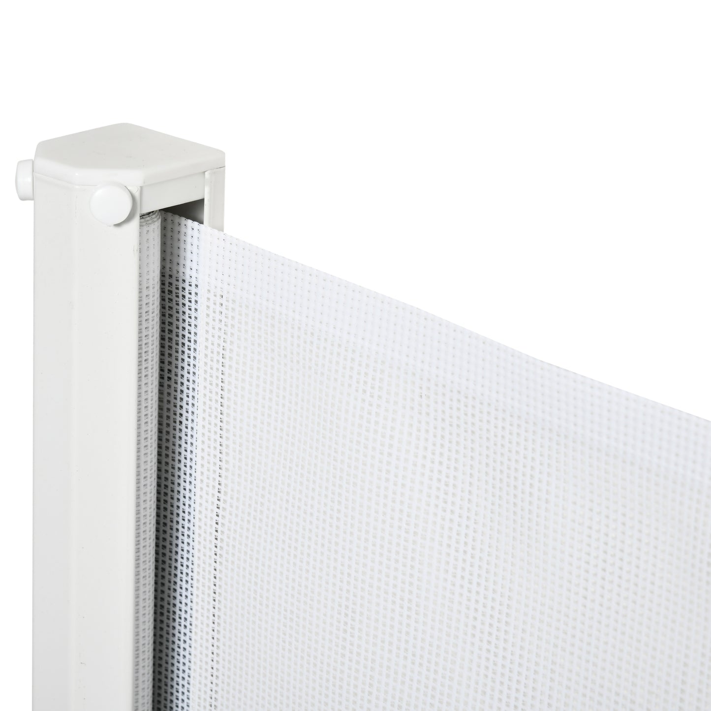 Pet Safety Gate, Retractable Dog Barrier, Folding Home Doorway Stair Guard