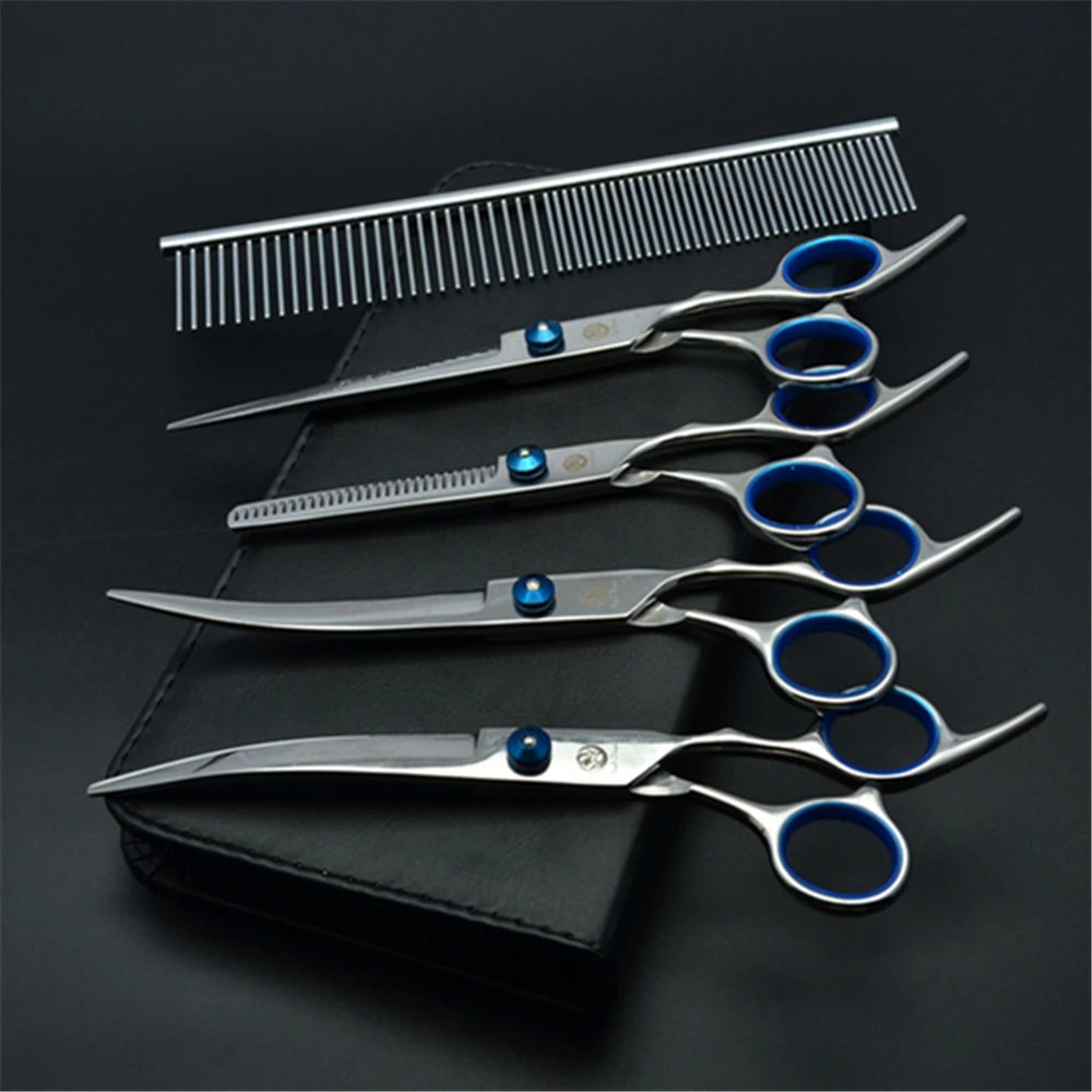 Dog Grooming Scissors  6" 7" Stainless Pet Beauty Scissors Cutting Scissors Thinning Shears Curved Scissors Z3001