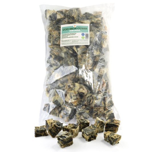 Natural Cod Fish Skin Cubes 1Kg