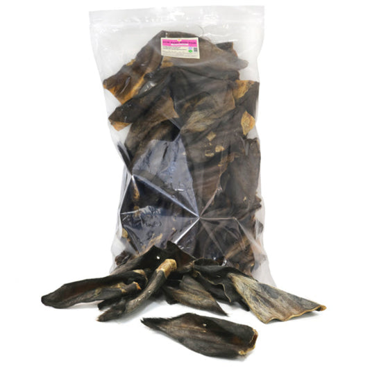 Large Cow Ears with Fur 15s
