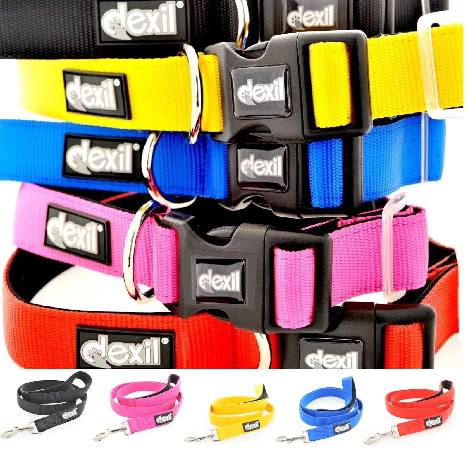 Relax Walk NERVOUS Dog Lead Safety Prevention Also Matching Yellow Collar