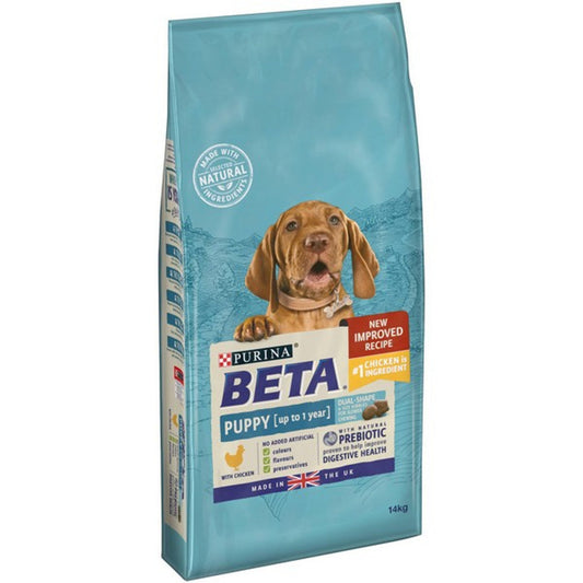Beta Puppy Dry Dog Food with Chicken 14kg
