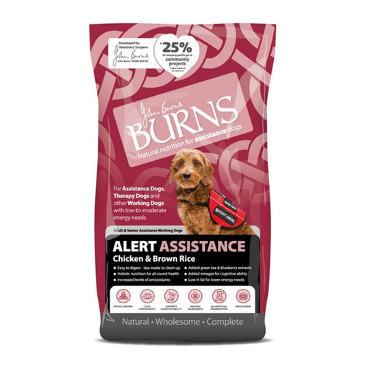 Burns Alert Chicken and Brown Rice 12kg