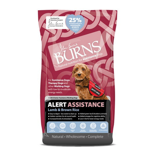 Burns Alert Lamb and Brown Rice 12kg