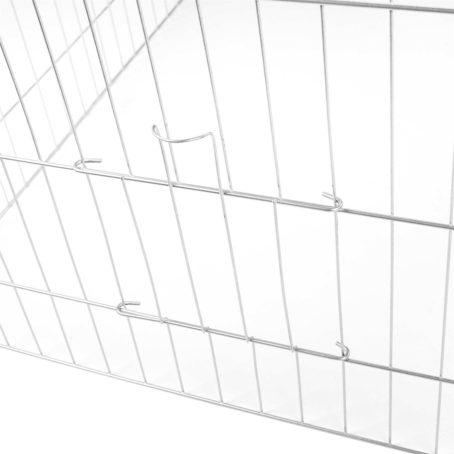 LARGE ENCLOSED PET PLAYPEN RUN PUPPY DOG CAT RABBIT FOLDABLE METAL CHICKEN FENCE