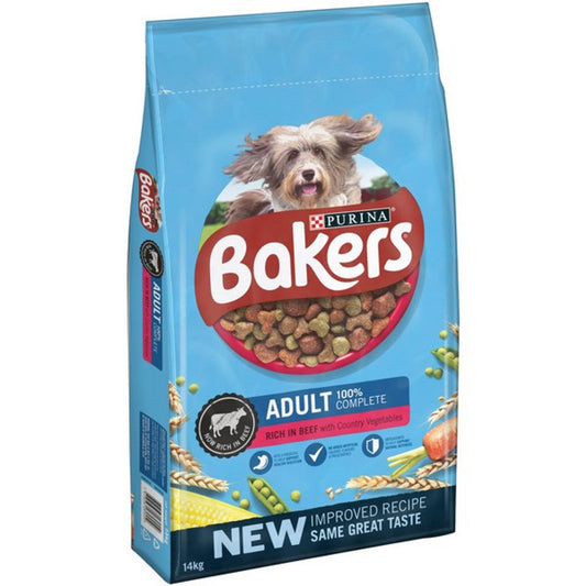 Bakers Complete Beef and Veg 14kg
