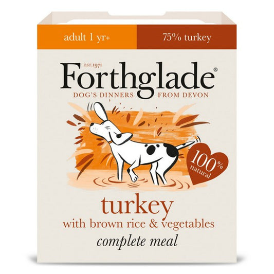 Forthglade Comp Meal Adult Turkey with Brown Rice Veg 18 x 395g