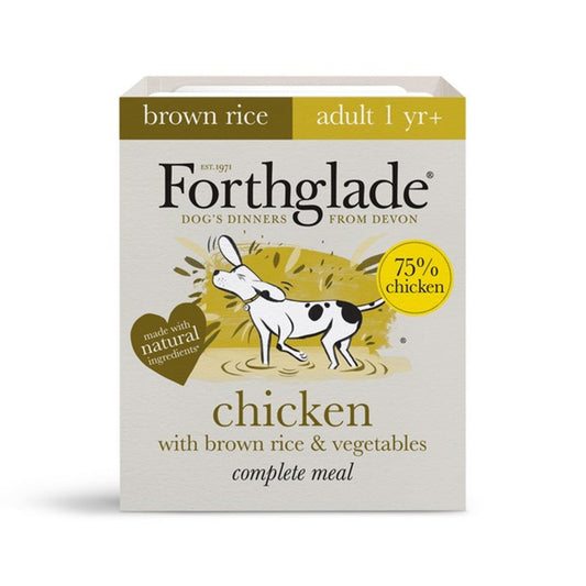 Forthglade Complete Meal Adult ChickenBrown Rice & Veg 18 x 395g
