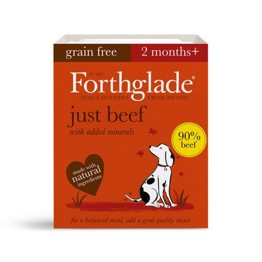 Forthglade Just Beef Grain Free 18 x 395g