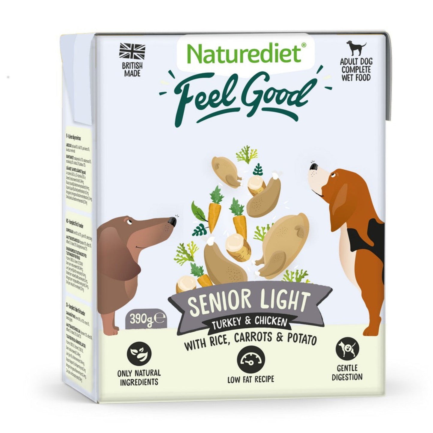 Naturediet Feel Good Senior Lite 18 x 390g