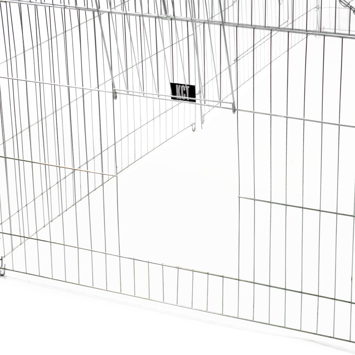 LARGE ENCLOSED PET PLAYPEN RUN PUPPY DOG CAT RABBIT FOLDABLE METAL CHICKEN FENCE