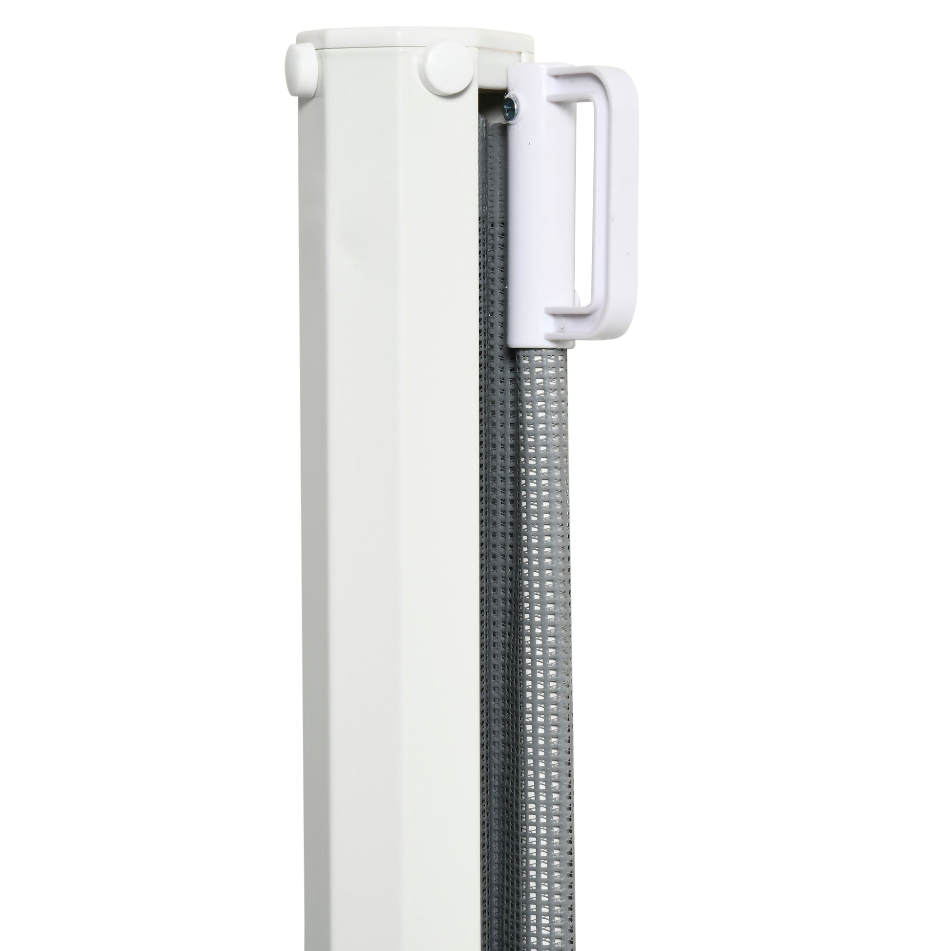 Pet Safety Gate, Retractable Dog Barrier, Folding Home Doorway Stair Guard
