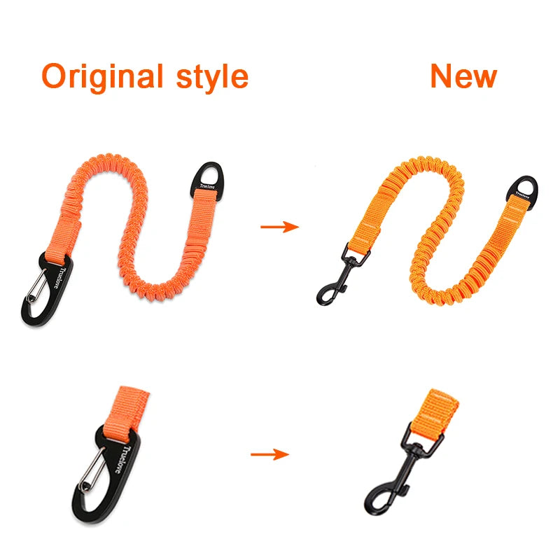 Short Bungee Leash Nylon Leash for Dog Collar Extension Retractable for All Breed Training Running Walking TLL29712