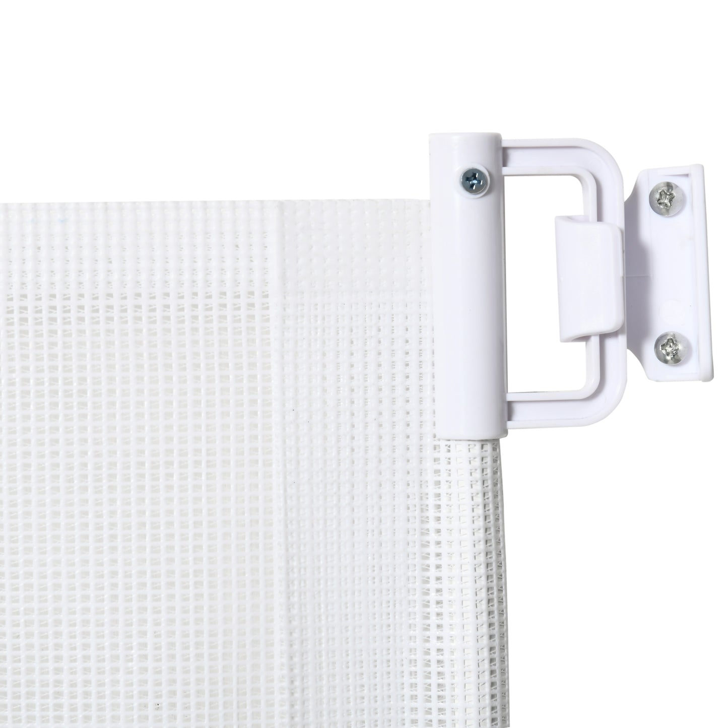 Pet Safety Gate, Retractable Dog Barrier, Folding Home Doorway Stair Guard