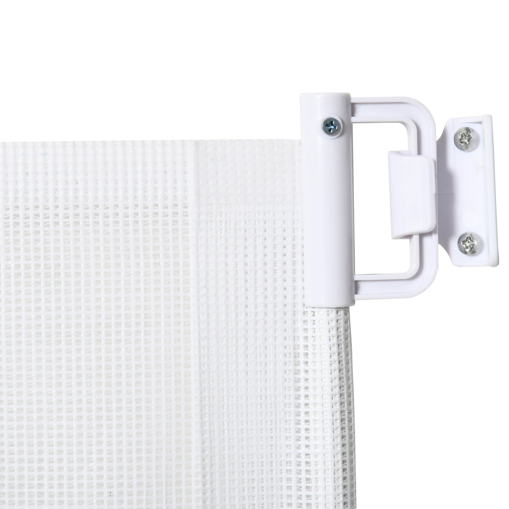 Pet Safety Gate, Retractable Dog Barrier, Folding Home Doorway Stair Guard
