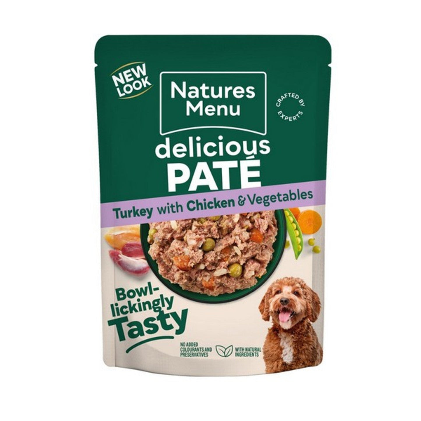 Natures Menu Dog Pouch Adult Chicken and Turkey 8Pk 300g