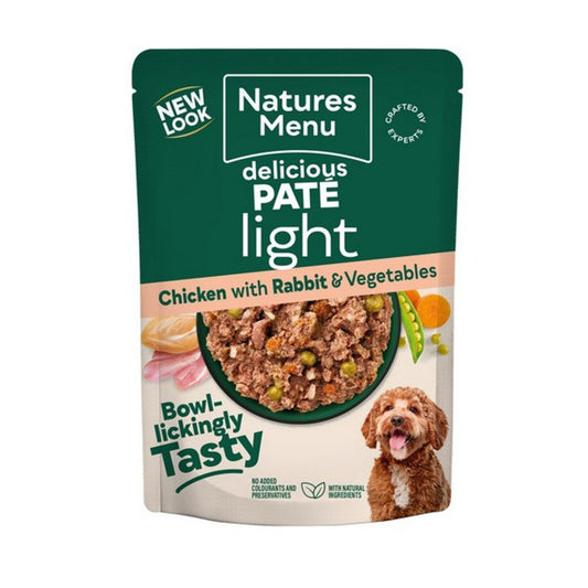 Natures Menu Dog Pouch Light 8Pk 300g