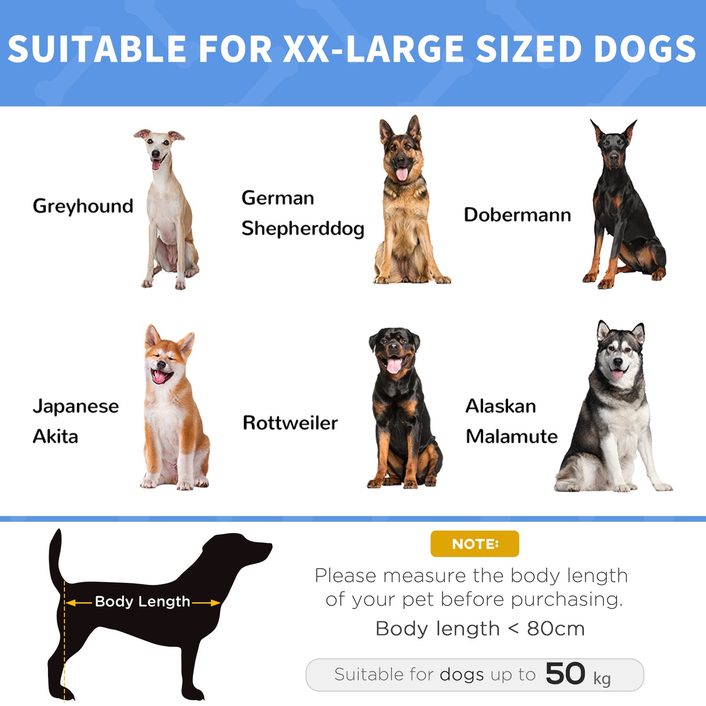 Cooling Elevated Dog Bed Portable Raised Pet Cot for Indoor & Outdoor Use