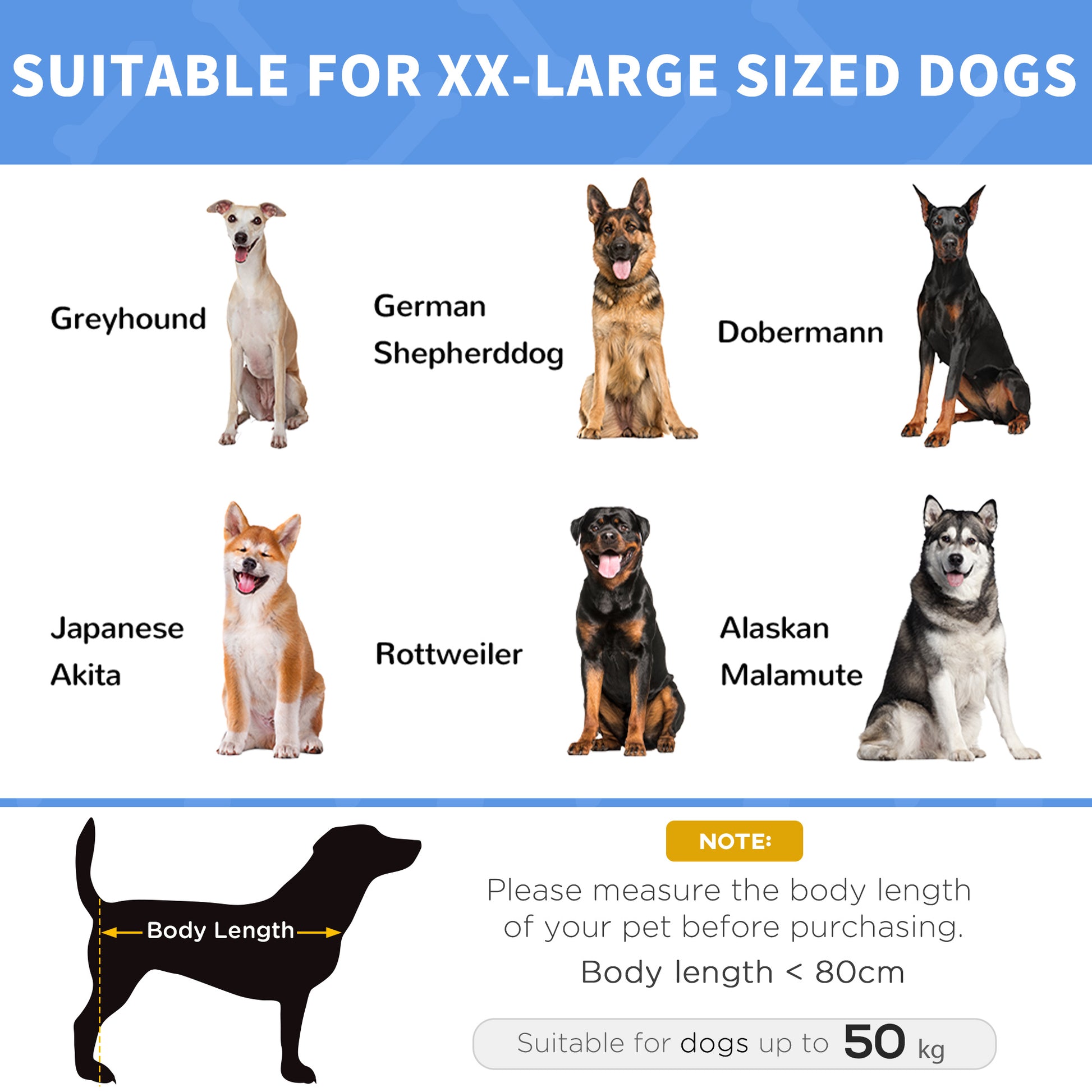 Cooling Elevated Dog Bed Portable Raised Pet Cot for Indoor & Outdoor Use