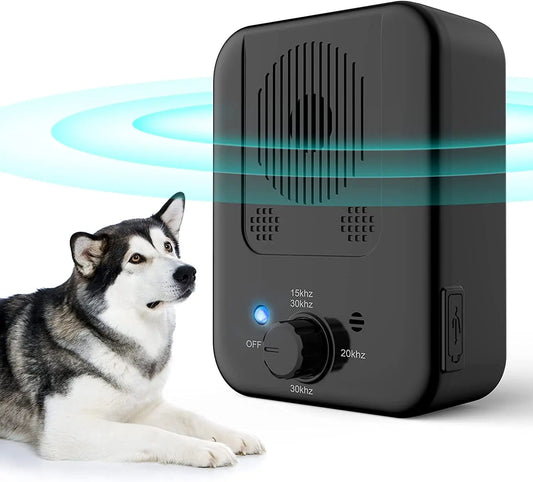 Ultrasonic Dog Repeller anti Barking Device Dog Barking Control Devices Stop Barking Dog Devices Outdoor Bark Deterrent Silencer