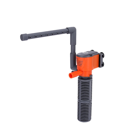 3-In-1 Aquarium Pump with Filter Submersible Water Pump AC220-240V Mini Filter Oxygen Air Pump for Small Pump Aquarium Fish Tank