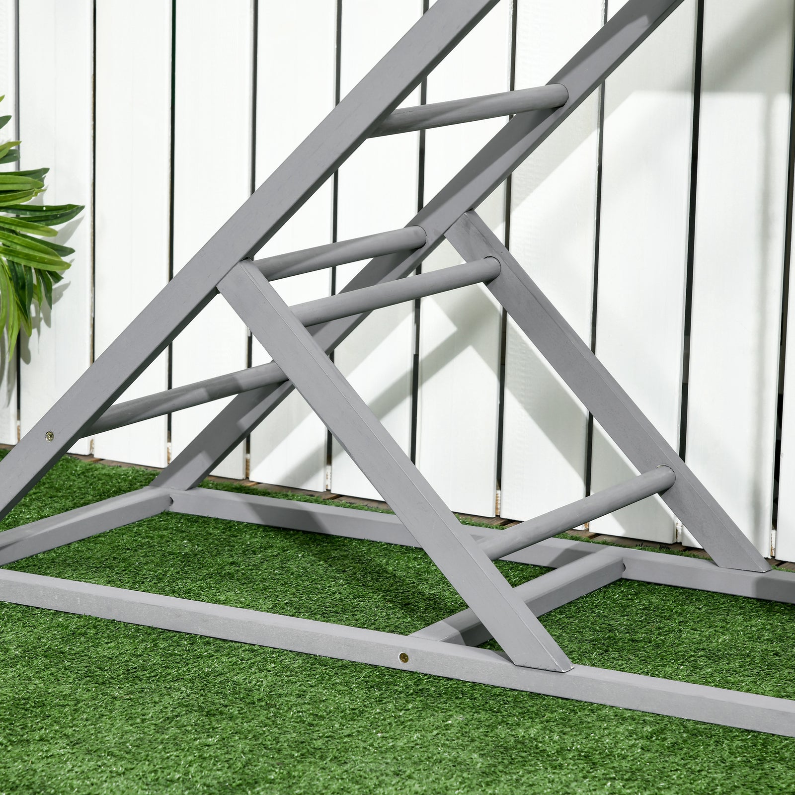 Pawhut Walk in Chicken Run with Chicken Activity Shelf and Cover, 3 X 4 X 2M