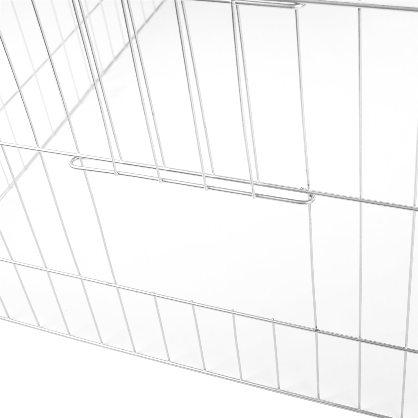 LARGE ENCLOSED PET PLAYPEN RUN PUPPY DOG CAT RABBIT FOLDABLE METAL CHICKEN FENCE