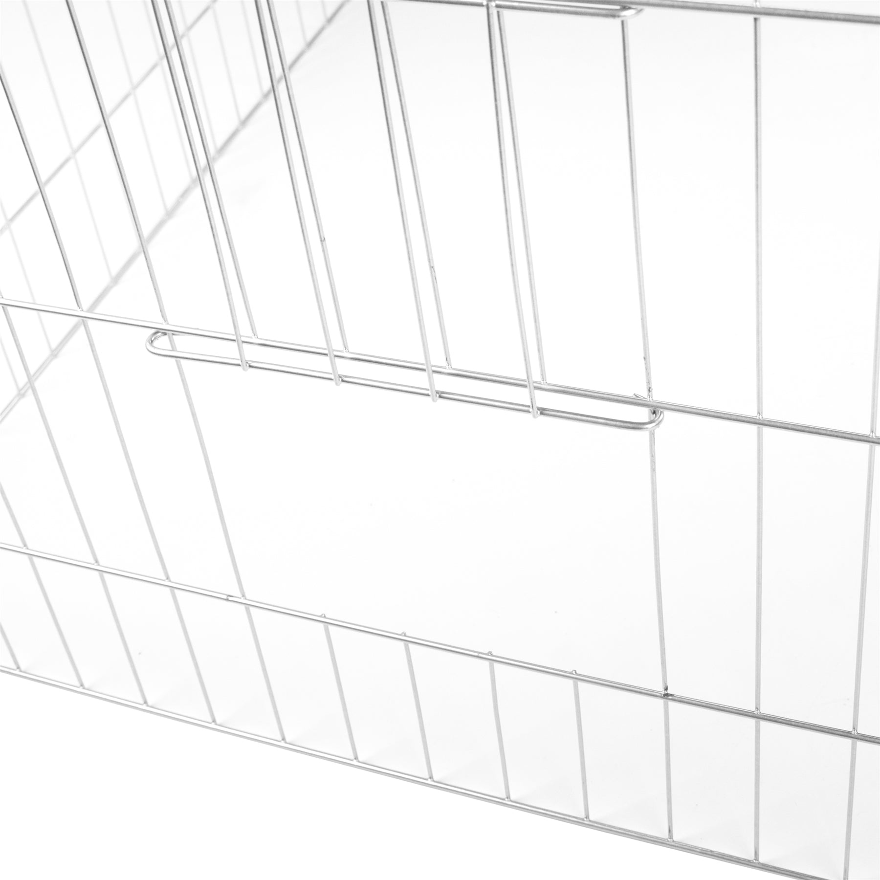 LARGE ENCLOSED PET PLAYPEN RUN PUPPY DOG CAT RABBIT FOLDABLE METAL CHICKEN FENCE