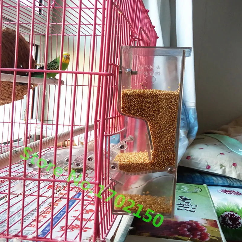 1 Pcs Feeder Bird Automatic Feeders Bird Food Ontainer Bird Food Feeders for Pigeons Parrot Starling Pet Birds Feeding Devices