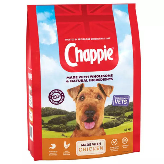 Chappie Dog Complete with Chicken and Wholegrain Cereal 15kg