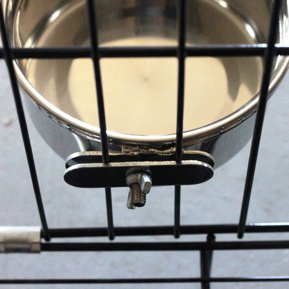 Esprite Bird Bowl Parrot Feeder Bird Feeder for Cage - 2 PCS