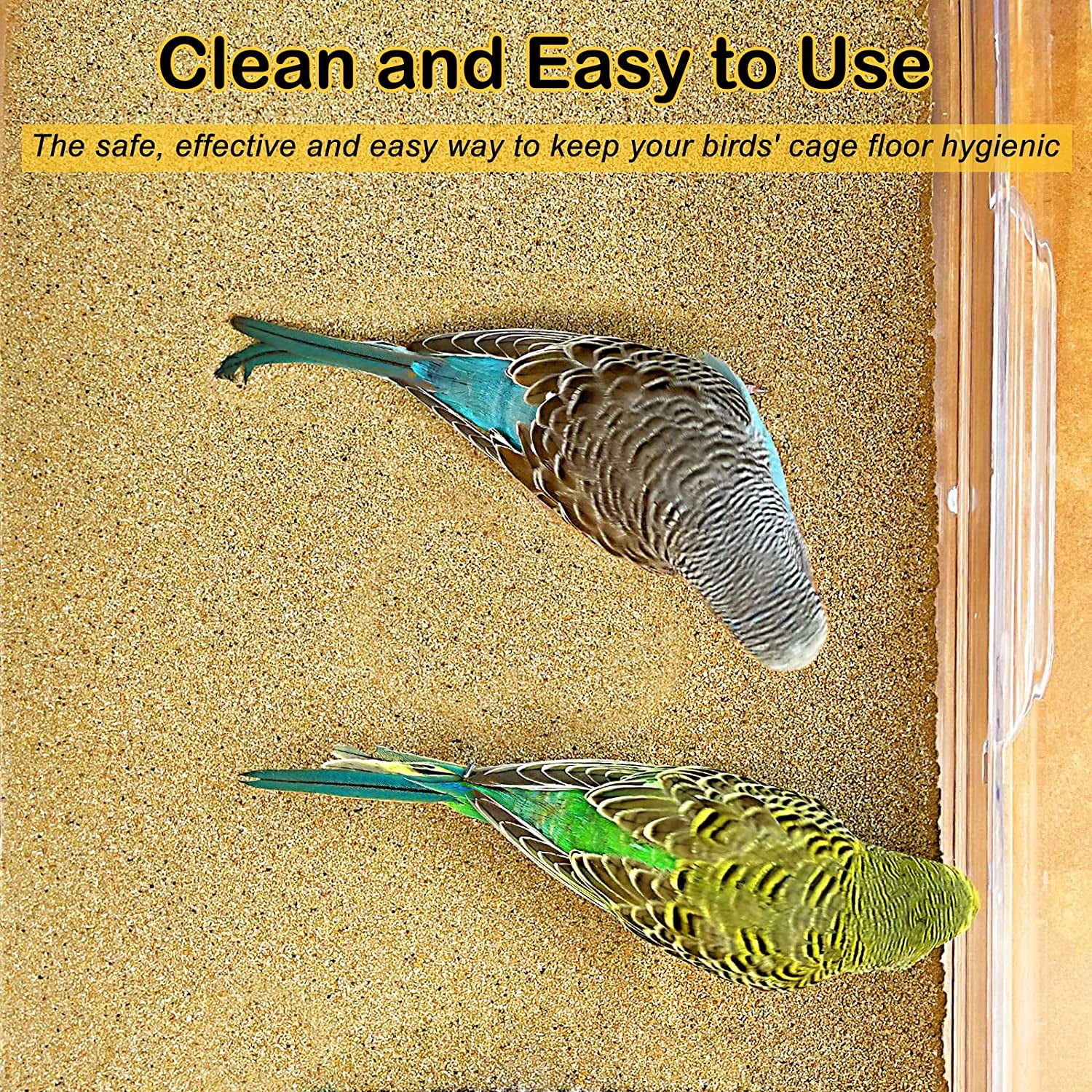 Sand Sheets for Bird Cages,30Pcs/Pack (33CM X 25CM - 30PCS)