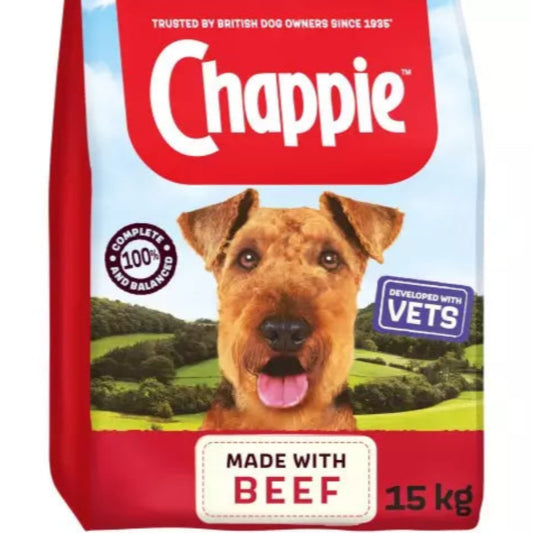 Chappie Dog Complete with Beef and Wholegrain Cereal 15kg